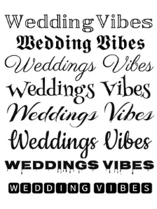 Calligraphy Font Styles